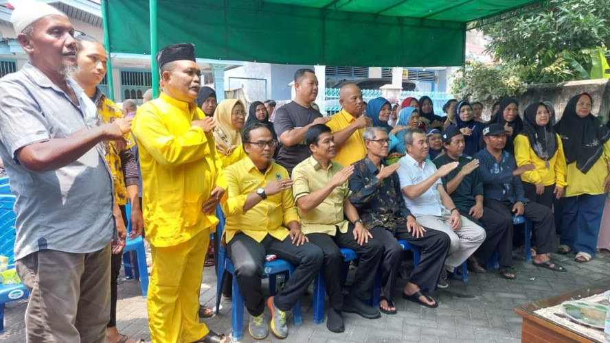 Masyarakat Kelurahan Sukamulya Pekanbaru Semangat untuk Memenangkan Syamsuar